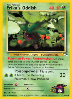 Erika's Oddish 47/132