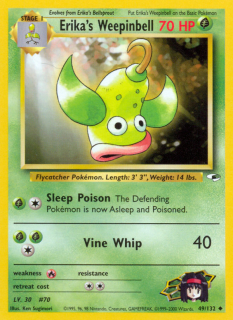 Erika's Weepinbell 49/132