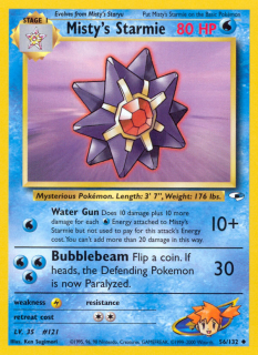 Misty's Starmie 56/132
