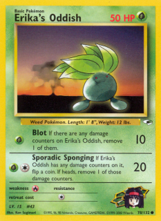 Erika's Oddish 78/132