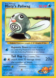 Misty's Poliwag 87/132