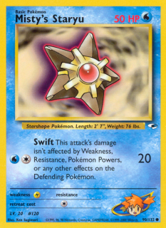 Misty's Staryu 90/132
