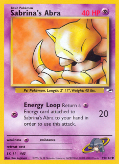 Sabrina's Abra 91/132