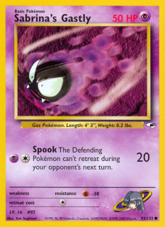 Sabrina's Gastly 93/132