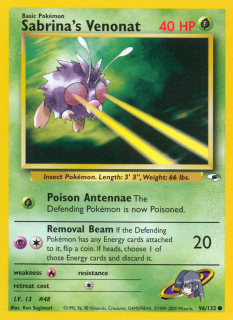 Sabrina's Venonat 96/132