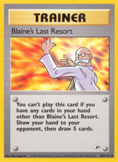 Blaine's Last Resort 105/132