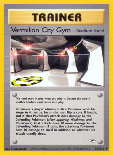 Vermilion City Gym 120/132