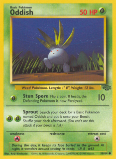 Oddish 58/64
