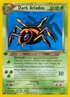 Dark Ariados 17/105 (1st Edition)