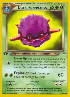 Dark Forretress 35/105 (1st Edition)