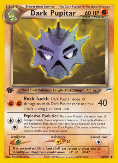 Dark Pupitar 38/105 (1st Edition)
