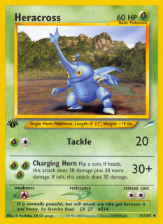 Heracross 41/105 (1st Edition)