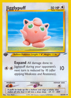 Jigglypuff 44/105 (1st Edition)