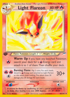 Light Flareon 46/105 (1st Edition)