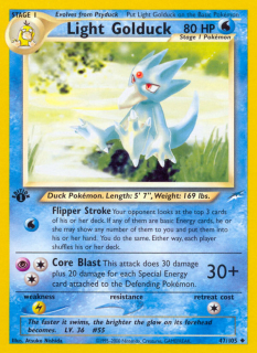 Light Golduck 47/105 (1st Edition)