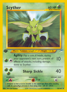 Scyther 55/105 (1st Edition)