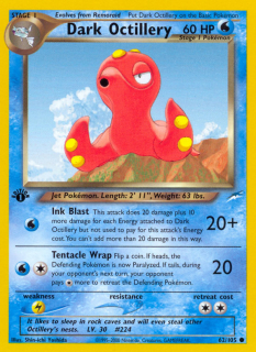 Dark Octillery 62/105 (1st Edition)