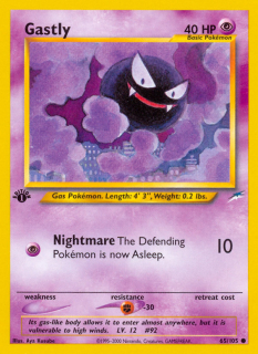 Gastly 65/105 (1st Edition)