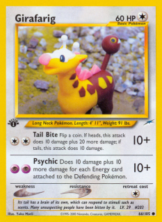 Girafarig 66/105 (1st Edition)