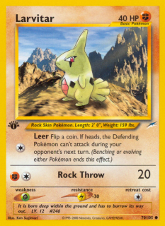 Larvitar 70/105 (1st Edition)