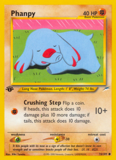 Phanpy 76/105 (1st Edition)