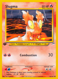 Slugma 82/105 (1st Edition)