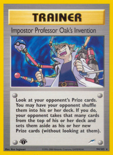 Impostor Professor Oak's Invention 94/105 (1st Edition)