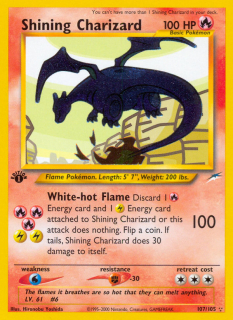 Shining Charizard 107/105 (1st Edition)