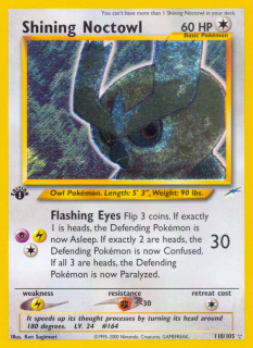 Shining Noctowl 110/105 (1st Edition)