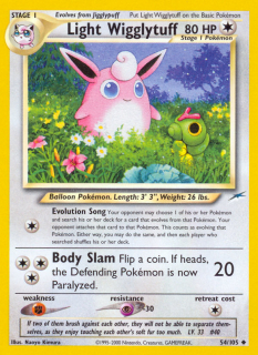 Light Wigglytuff 54/105