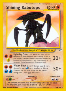 Shining Kabutops 108/105