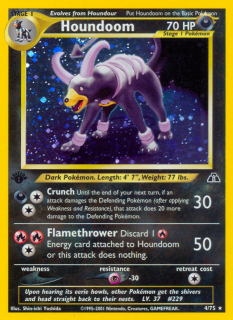 Houndoom 4/75 (1st Edition)