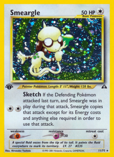 Smeargle 11/75 (1st Edition)