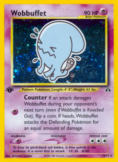 Wobbuffet 16/75 (1st Edition)