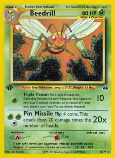 Beedrill 18/75 (1st Edition)