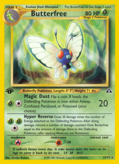 Butterfree 19/75 (1st Edition)