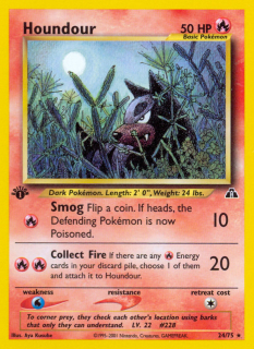 Houndour 24/75 (1st Edition)