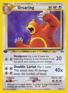 Ursaring 34/75 (1st Edition)