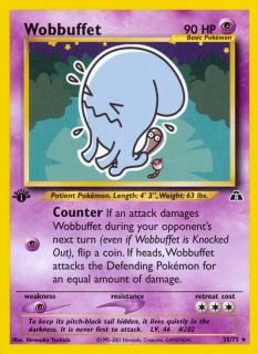 Wobbuffet 35/75 (1st Edition)