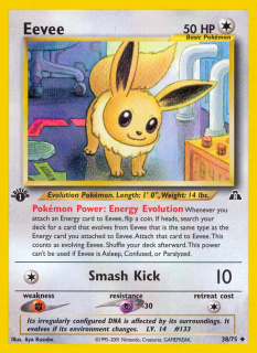 Eevee 38/75 (1st Edition)
