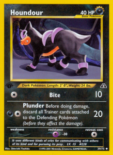 Houndour 39/75 (1st Edition)