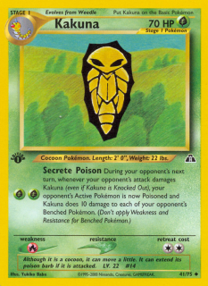 Kakuna 41/75 (1st Edition)