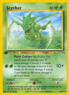 Scyther 46/75 (1st Edition)