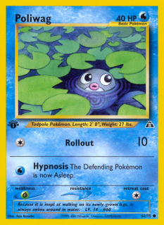 Poliwag 62/75 (1st Edition)