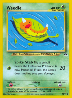 Weedle 70/75
