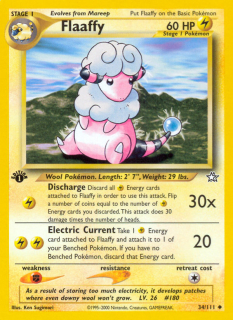Flaaffy 34/111 (1st Edition)