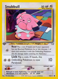 Snubbull 74/111 (1st Edition)