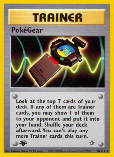 PokéGear 88/111 (1st Edition)