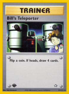 Bill's Teleporter 91/111 (1st Edition)