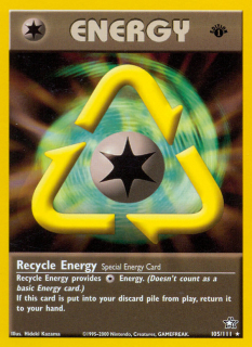Recycle Energy 105/111 (1st Edition)